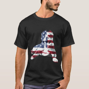 Camiseta Pit Bull American Flag Usa og