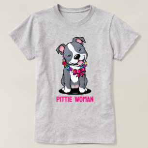 Camiseta Pit Bull Dog Mãe