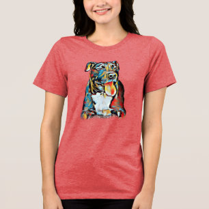Camiseta Pit Bull em Cores