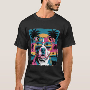 Camiseta Pit Bull Fofo, Pit Bulls Coloridos, Presente para