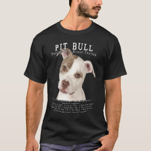Camiseta Pit Bull Pittie Proprietário do Treinador Humano 1