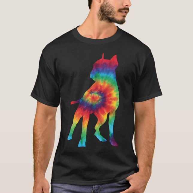 Camiseta Pit Bull Tie Dye 798 (Frente)
