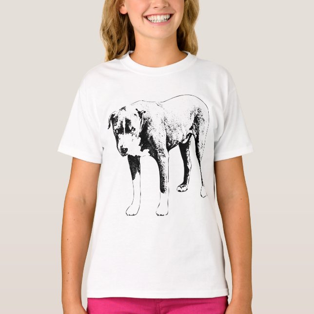 Camiseta Pit Bull Winter Watch (Frente)