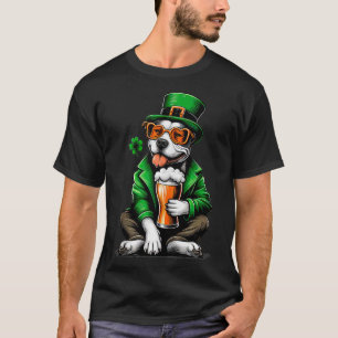Camiseta Pit Bulls Santo Paddys Day Outdoor Para Cachorro P