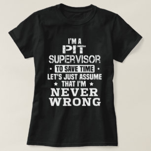 Camiseta Pit Supervisor