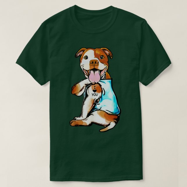 Camiseta Pitbull (Frente do Design)