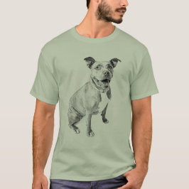 Camiseta Pitbull amigável