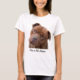 Camiseta Pitbull "Benz" das cercas para artigos do presente