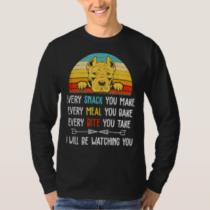 Camiseta Pitbull, cada lanche que você faz cada refeição qu
