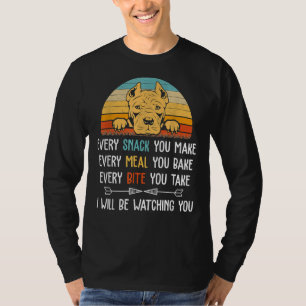 Camiseta Pitbull Cada Pica Que Você Faz Cada Refeição Que V