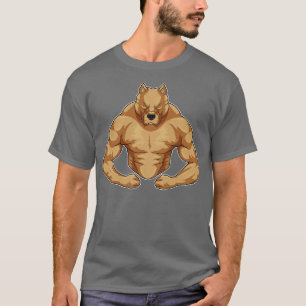 Camiseta Pitbull como Bodybuilder extreme