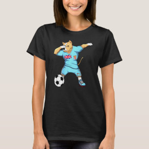 Camiseta Pitbull Dabbing Cachorro Fiji Adeptos Futebol Jers