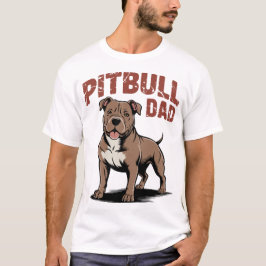 Camiseta Pitbull Dad
