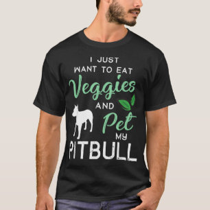Camiseta Pitbull Engraçado Cachorro Vegan Proprietário do X