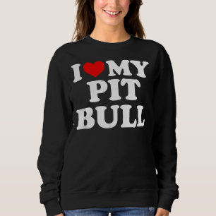 Camiseta Pitbull Eu Amo Meu Touro Com Coração
