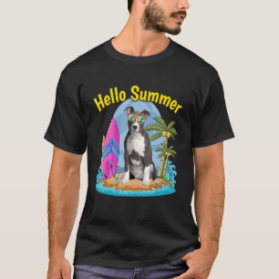 Camiseta Pitbull Hello Summer Dog Vacation 2022