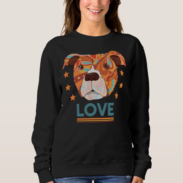 Camiseta Pitbull Love Classic (Frente)