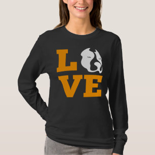 Camiseta Pitbull Love Pitbull Dog Lover