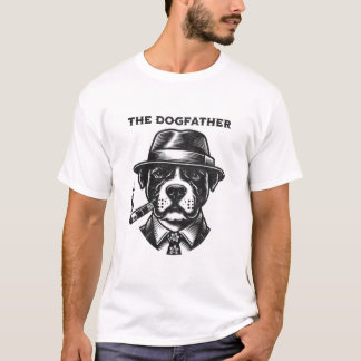 Camiseta Pitbull Lover Gift DogFather Dog Papa Dad