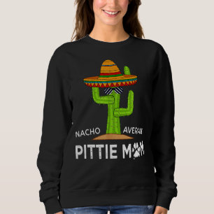 Camiseta Pitbull Lover Humor Engraçado Dizendo Pittie Mãe