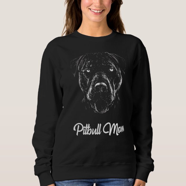 Camiseta Pitbull Mãe (Frente)