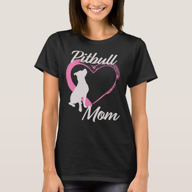Camiseta Pitbull Mãe (Frente)