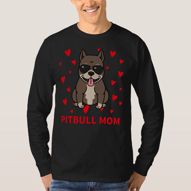 Camiseta Pitbull Mãe 332 (Frente)