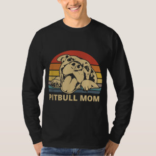Camiseta Pitbull Mãe design para Mães Pitbull e Pibble