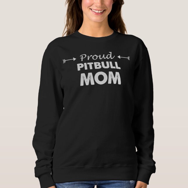 Camiseta Pitbull Mãe Gift (Frente)