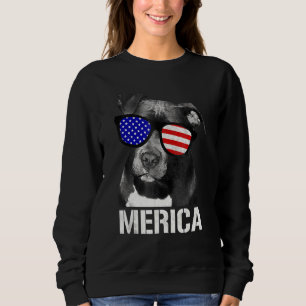 Camiseta Pitbull Merica Patriótico Pit Bull