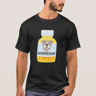 Camiseta Pitbull Moderno Pittie Antidepressivo Pai Fofo D
