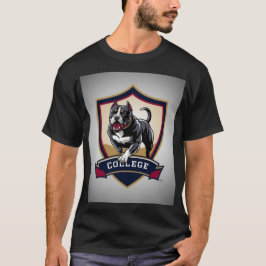 Camiseta Pitbull na faculdade: Logotipo