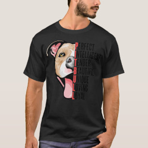 Camiseta Pitbull Orgulha Proprietários de Pitbull Maiores H
