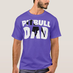 Camiseta Pitbull Pai Pitbull Presente Padre Cão Pai Tee