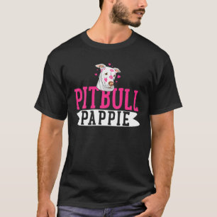 Camiseta Pitbull Pappie Pit Bull Terrier Dog Pibble Padre"
