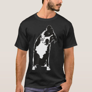 Camiseta Pitbull Preto Cinto - Novo