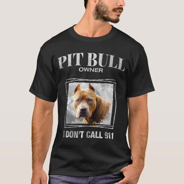 Camiseta Pitbull Terrier americano - APBT (Frente)