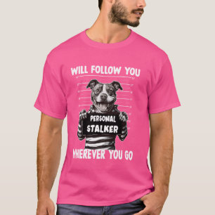 Camiseta Pitbull Terrier Gassi T para cães proprietários Pi