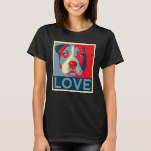 Camiseta Pitbull - Touro de Poster de amor Touro M