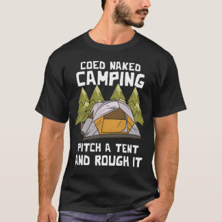 Camiseta Pitch Aent Acampamento Nua vintage