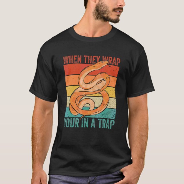 Camiseta Piton Real Antiga e Piton Coral (Frente)