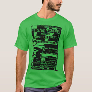Camiseta Pits e Pervertidos Lésbicas e Gays Apoiam a Mina