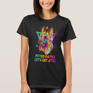 Camiseta Pitter Patter Vamos Buscar Pastor Alemão Shepa