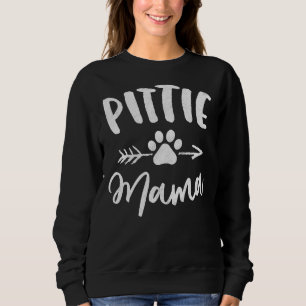 Camiseta Pittie Mama Pitbull Pit Touro Cachorro Mãe Mãe
