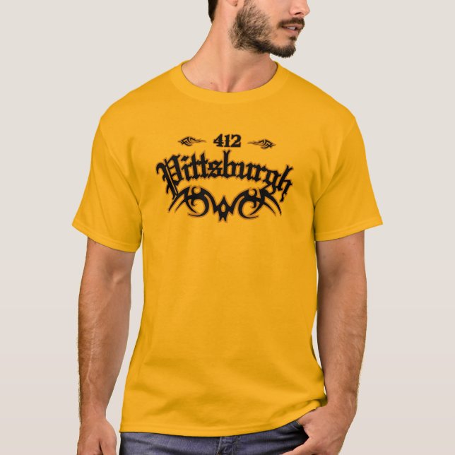 Camiseta Pittsburgh 412 (Frente)