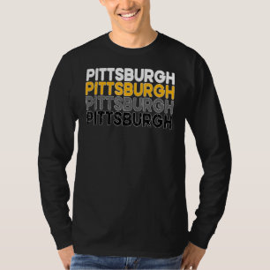 Camiseta Pittsburgh 412 Orgulho Amor Yinzer Faded Pa Letter