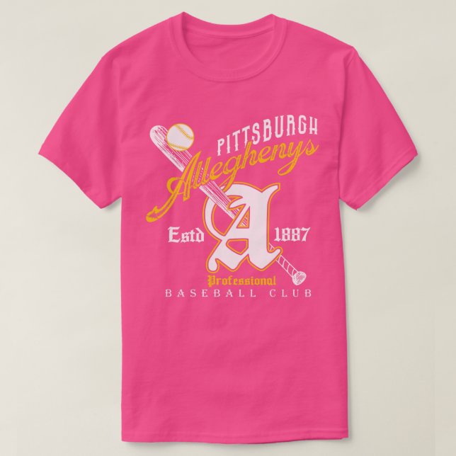 Camiseta Pittsburgh Aleghenys (Frente do Design)