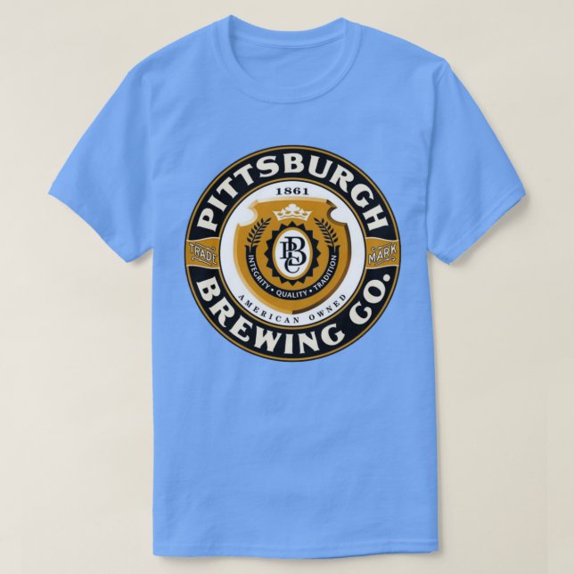 Camiseta Pittsburgh Brewing Co Classique (Frente do Design)