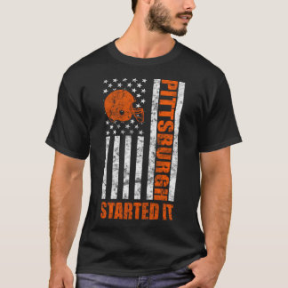 Camiseta Pittsburgh começou
