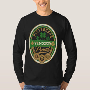Camiseta Pittsburgh Dia de São Patrício Aço Cidade Yinzer I